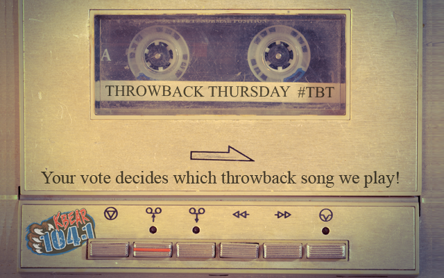 1998: Text TBT to 88474 to vote for Shania Twain, Tracy Bryd or George Strait