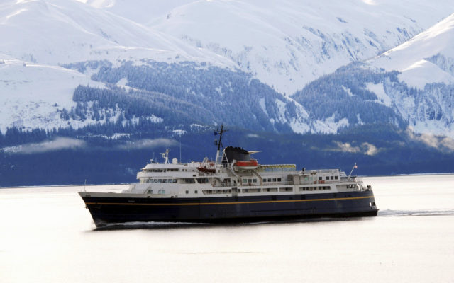 Former Alaska ferry Taku on its way to scrapyard in India