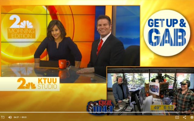 Dawson & Matt Get Up And Gab With Ariane & Howie From The KTUU Morning Edition