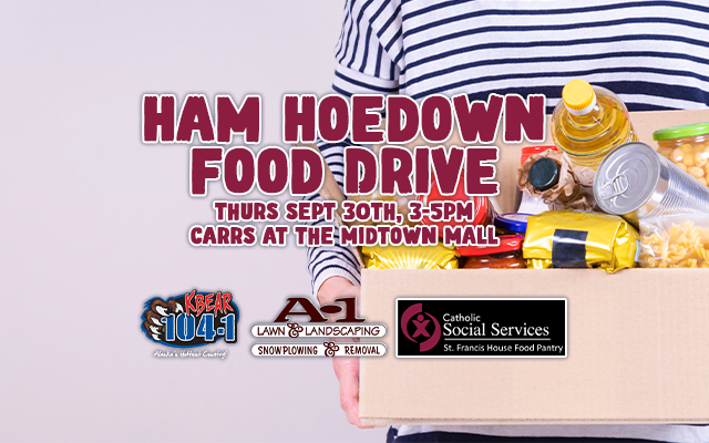 This Friday CSS & Kbear are Tackling Hunger with the HAM Hoedown