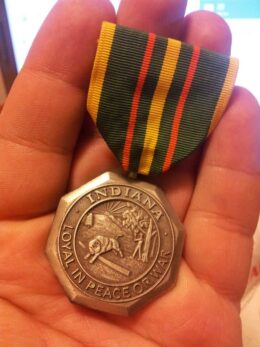 Indiana National Guard Distinguished Service Medal-- for my deployment on the medical mission for American Eagle Flight 4184