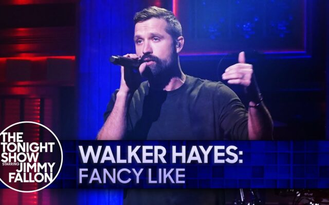 Walker Hayes Brings Fancy Like to The Tonight Show