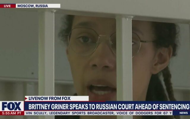 BREAKING: Griner Sentenced To Nine Years In Russian Prison