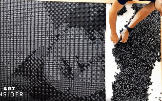 Its A Mosaic… Made With Dice